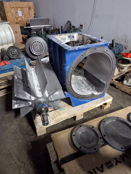 DMS Rotary Airlock Valve Repair Repair