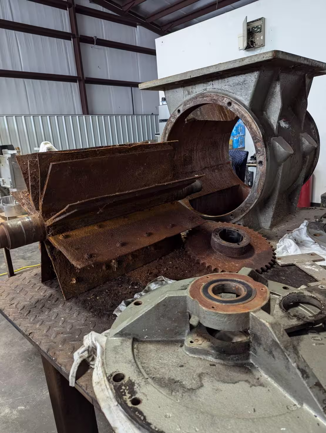 DMS Rotary Airlock Valve Repair Repair