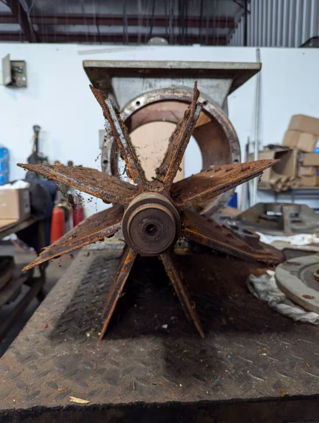 DMS Rotary Airlock Valve Repair Repair